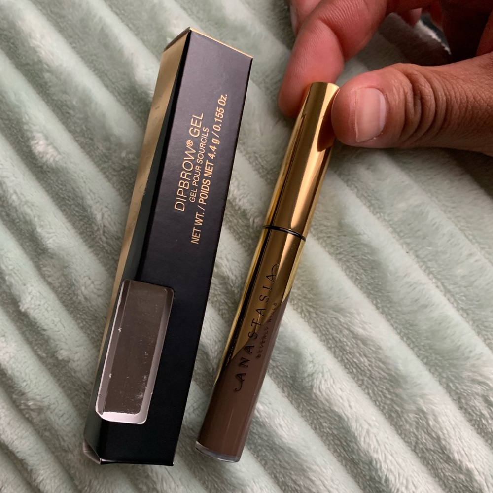 ABH dipbrow gel shade:medium brown